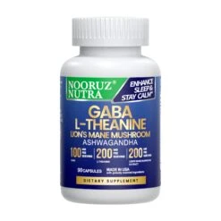 NOORUZ Extract Organic Lion's Mane Mushroom With GABA & Ashwagandha & L-Theanine - For Sleep & Memory & Relaxation - Mushroom For Focus -Capsules -MPOW SHOP 01 3b636823 4108 4f44 ab1a 0c90ba6b96fb