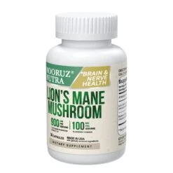 Lions Mane Mushroom Cognition Capsules (Capsules) Lions Mane Mushroom 10:1 Extract And Blueberry Power Capsules | Brain Supplement, Brain Vitamins, Focus Supplement -MPOW SHOP 03 ddc7fa19 b907 45ca b926 cc6cf8677add