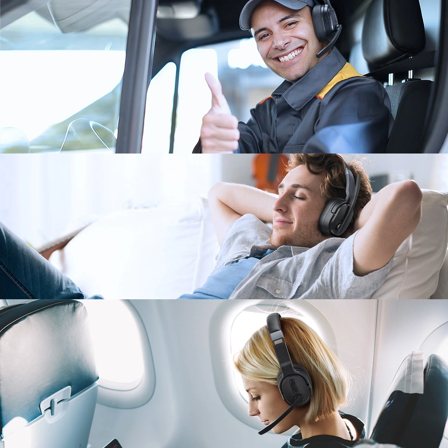 Mpow Bluetooth Headset, Trucker Bluetooth Headset With Noise Cancelling Microphone, 50H HD Talktime Wireless Headsets With Detachable Earpad, Single/Dual Mode All-Day Comfort For Driver/Office/Home 12 Mpow Bluetooth Headset, Trucker Bluetooth Headset With Noise Cancelling Microphone, 50H HD Talktime Wireless Headsets With Detachable Earpad, Single/Dual Mode All-Day Comfort For Driver/Office/Home - Image 10