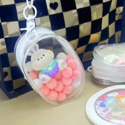 2pcs Mini And Portable Transparent Cable Organizer Box For Storing Data Cable Chargers, Headphones, Jewelry, Etc., Keychain Bags For Outdoor Travel -MPOW SHOP 1724989984452 9a8109452caa4619af47ea82d1504566 goods