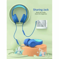 Kids Headphones For School Home Tablet Travel, Sharing Sounds Function, Foldable Wired Kids Headphones With Microphone -MPOW SHOP 1 1b5fbeb2 56af 4b63 b904 7d512118c4c3