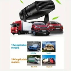 Mpow 200W Car Heater Black -MPOW SHOP 263dc8a87252abbd8a9527234e404189