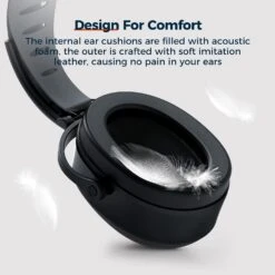 Noise Reduction Safety Ear Muffs, SNR 31dB Hearing Protection Earmuffs, Adjustable Noise Cancelling Headphones For Shooting Gun Range Mowing Construction Woodwork Adult Kids -MPOW SHOP 3 68f469b1 b201 4e1b a274 3235e1e401ba