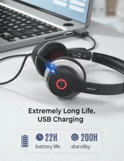 Mpow HC5 Bluetooth Headset With Microphone 13 Mpow HC5 Bluetooth Headset With Microphone -MPOW SHOP 3 a4ef6539 1129 4e30 8c1e 8f336a01695e