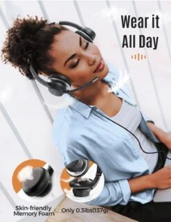 Mpow HC6 Pro USB Headset With Microphones -MPOW SHOP 4 fe2eace4 d860 4a7c a709 4d500779bf75