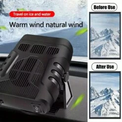 Mpow 200W Car Heater Black