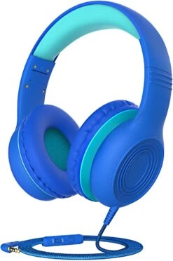 Mpow CH6s Kids Headphones, Wired Headphones For Kids With Adjustable Headband