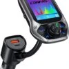 [Upgraded] CONFASE PD20W+2 CVC Mic V5.0 FM Transmitter For Car -MPOW SHOP 6166lhR51sL. AC SX522