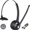 FrapCekre Bluetooth Headset With Microphone, 1.76oz Light Trucker 330° Rotating Mic -MPOW SHOP 619Ea5 DL5L. AC SL1500
