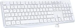 MK98 Wireless Keyboard, 2.4G Ergonomic Wireless Computer Keyboard-PC298 -MPOW SHOP 61B YSYncCL. AC SL1500