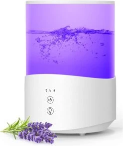 MPOW Humidifiers For Bedroom With 7 Color Lights