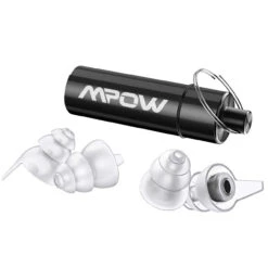 MPOW HP096A SNR 28dB Concert Ear Plugs With Aluminum Carry Case
