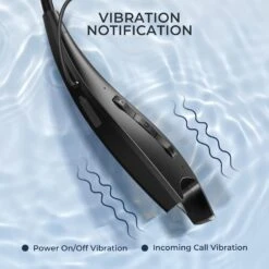 Neckband Bluetooth Headphones, Around The Neck Headphones 24H+ Playtime, Bluetooth Headsets With Call Vibration, Shark Jaw Design Wireless Earbuds+Noise Isolation/Built-in Mic/IPX7 Waterproof -MPOW SHOP 61S7VhB2pWL. AC SL1500