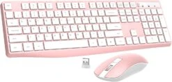 PC230 Wireless Keyboard Mouse Combo,USB, Auto-Sleep, Silent -MPOW SHOP 61dn82ov4WL. AC SL1500