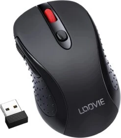 Wireless Mouse, 2.4G Portable Ambidextrous USB Mouse -MPOW SHOP 61p32Nk t2L. AC SL1417