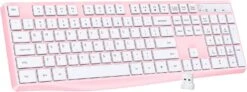 MK98 Wireless Keyboard, 2.4G Ergonomic Wireless Computer Keyboard-PC298 -MPOW SHOP 61zQ7hWjmUL. AC SL1500
