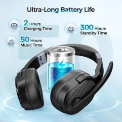 Mpow Bluetooth Headset, Trucker Bluetooth Headset With Noise Cancelling Microphone, 50H HD Talktime Wireless Headsets With Detachable Earpad, Single/Dual Mode All-Day Comfort For Driver/Office/Home 17 Mpow Bluetooth Headset, Trucker Bluetooth Headset With Noise Cancelling Microphone, 50H HD Talktime Wireless Headsets With Detachable Earpad, Single/Dual Mode All-Day Comfort For Driver/Office/Home -MPOW SHOP 6 7ac6e96c 985e 45f3 90d1 34129fc482b3