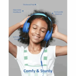 Kids Headphones For School Home Tablet Travel, Sharing Sounds Function, Foldable Wired Kids Headphones With Microphone -MPOW SHOP 6 f1097821 6348 4245 8d0c a5ea502e3aac