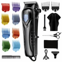 Mpow Rechargeable Hair Clipper Kit Black/Silver