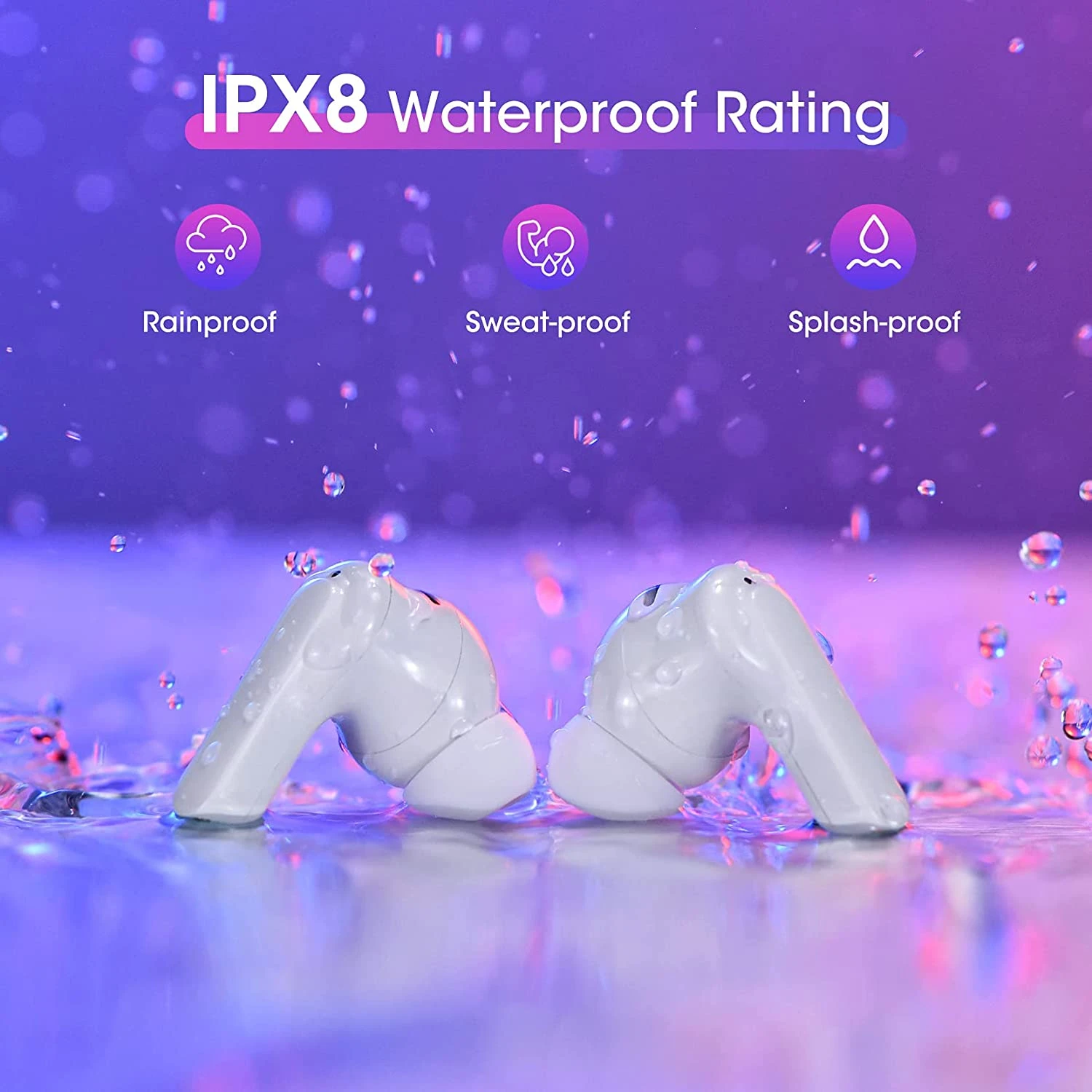 MPOW MPods Wireless Earbuds With 4 Microphone Noise Cancellation Wireless Charge 9 MPOW MPods Wireless Earbuds With 4 Microphone Noise Cancellation Wireless Charge - Image 7