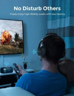 Mpow T20 Wireless TV Headphones With Bluetooth5.0 Transmitter 18 Mpow T20 Wireless TV Headphones With Bluetooth5.0 Transmitter -MPOW SHOP 711Bo8mmZrL. AC SL1500
