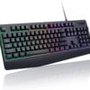 Gaming Keyboard, 7-Color Rainbow LED Backlit, 104 Keys Quiet Light Up Keyboard 1 Gaming Keyboard, 7-Color Rainbow LED Backlit, 104 Keys Quiet Light Up Keyboard -MPOW SHOP 716UhMRkqzL. AC SL1500
