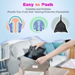 Noise Cancelling Headphones For Kids, SNR 28dB Kids Ear Protection Earmuffs For Autism, Toddler, Comfortable Adjustable Toddler Ear Protection For Monster Truck, Concerts, Air Shows, Fireworks -MPOW SHOP 718iEqkidzL. AC SL1500