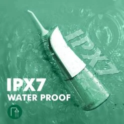 Water Flossers For Teeth, Cordless Water Flosser With 8 Jet Tips, Rechargeable Oral Irrigator -MPOW SHOP 719Movl1j4L. AC SL1500