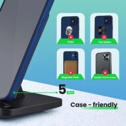 2 In 1 Wireless Charging Stand With Pad 193 11 2 In 1 Wireless Charging Stand With Pad 193 -MPOW SHOP 71DcXc4N5YL