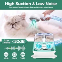 7-in-1 Dog Grooming Vacuum & Vacuum Suction, Low Noise , Professional Doggy Vacuum With 5 Proven Grooming Tools -MPOW SHOP 71En2gyjJnL. SL1500