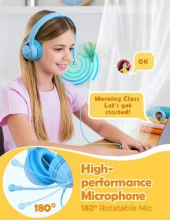 Mpow LH1 Kids Headphones With Microphone -MPOW SHOP 71GPS1Vp5CS. AC SL1500