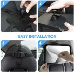 Baby Car Mirror For Back Seat, Adjustable Car Mirror Baby With Rear View -MPOW SHOP 71GYOXY6xoL. AC SL1500