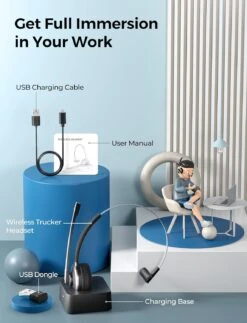 Wireless Headset, 𝟮𝟬𝟮𝟯 𝗡𝗲𝘄 Wireless 5.0 Headset With Microphone-BH617 -MPOW SHOP 71HE0D0ydqL. AC SL1500 c9f1e282 3ea5 48c3 a618 7d9414188acc