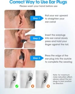 Ultra Soft Foam Earplugs -MPOW SHOP 71HdRcN7FcL. AC SL1500