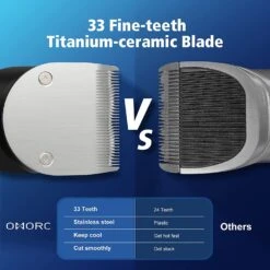 Dog Clippers Professional, 5-Speed Low Noise Heavy Duty Dog Clippers For Grooming -MPOW SHOP 71R1eL okbS. AC SL1500