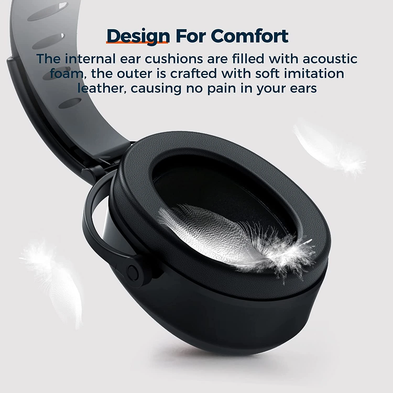 Mpow Ear Protection For Shooting, Noise Cancelling Headphones 7 Mpow Ear Protection For Shooting, Noise Cancelling Headphones - Image 5