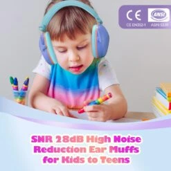 Noise Cancelling Headphones For Kids, SNR 28dB Kids Ear Protection Earmuffs For Autism, Toddler, Comfortable Adjustable Toddler Ear Protection For Monster Truck, Concerts, Air Shows, Fireworks -MPOW SHOP 71VGz466uNL. AC SL1500
