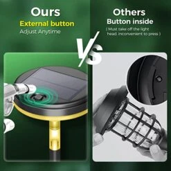 Solar Pathway Lights Outdoor 8 Pack With 3 Lighting Modes -MPOW SHOP 71YfJZ1jo L. AC SX679