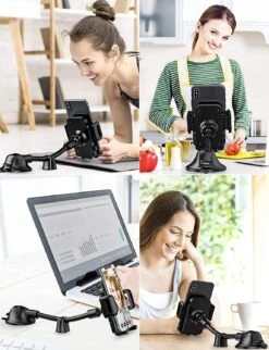 Phone Mount For Car, 2 In 1 Dashboard Windshield Phone Holder With Stabilizer 14 Phone Mount For Car, 2 In 1 Dashboard Windshield Phone Holder With Stabilizer -MPOW SHOP 71Z2xVgV1TL. AC SL1500