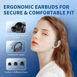 Mpow Wireless Earbuds Bluetooth 5.3 Sport True Wireless Earbuds With Microphone With Display -MPOW SHOP 71 t8BpQD4L. AC SL1500