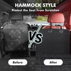 Dog Car Seat Cover 4-in-1, 100% Waterproof Dog Car Hammock For Car Back Seat -MPOW SHOP 71bhsg0QFxL. AC SL1500 5aa8ad34 39b9 47d0 80cb 328322f00a03