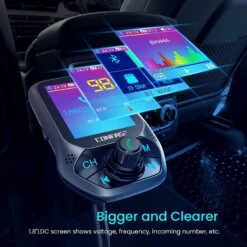 [Upgraded] CONFASE PD20W+2 CVC Mic V5.0 FM Transmitter For Car -MPOW SHOP 71crW RVtKL. AC SL1500