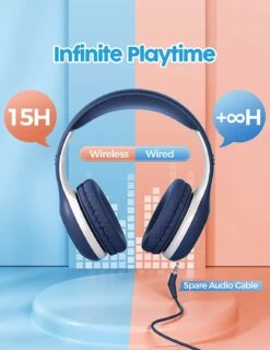 Mpow CH6 Plus Kids Bluetooth Headphones With Microphone -MPOW SHOP 71dbBt2cbqL. AC SL1500