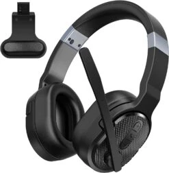 Mpow HC7 Bluetooth Headsets Over-Ear, Detachable Earpad Single/Dual Mode For Office