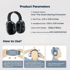 Mpow Ear Protection For Shooting, Noise Cancelling Headphones 18 Mpow Ear Protection For Shooting, Noise Cancelling Headphones -MPOW SHOP 71ezcKI33gL. AC SL1500