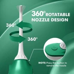 Water Flossers For Teeth, Cordless Water Flosser With 8 Jet Tips, Rechargeable Oral Irrigator -MPOW SHOP 71ioX8kET L. AC SL1500