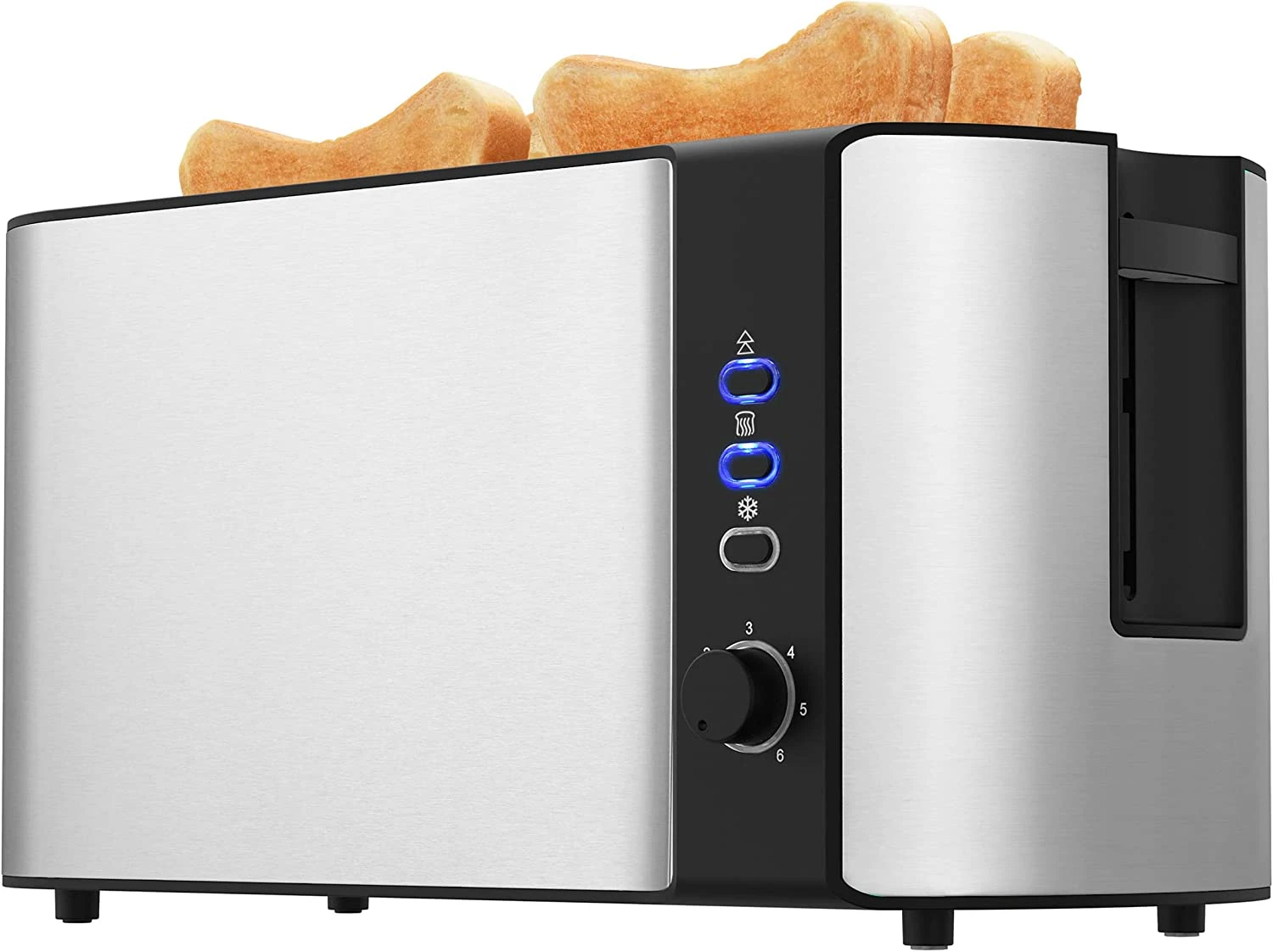 Toaster 4 Slice, Long Slot Toaster 2 Slice, Extra-Wide Stainless Steel Toasters 3 Toaster 4 Slice, Long Slot Toaster 2 Slice, Extra-Wide Stainless Steel Toasters