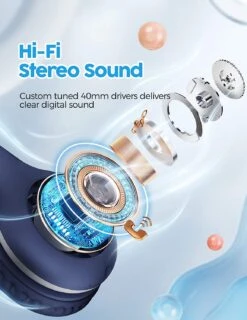 Mpow CH6 Plus Kids Bluetooth Headphones With Microphone -MPOW SHOP 71tLXKx5vgL. AC SL1500