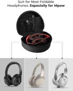 Mpow Headphone Case For Foldable Headphones -MPOW SHOP 71vUwD3wFzL. AC SL1500