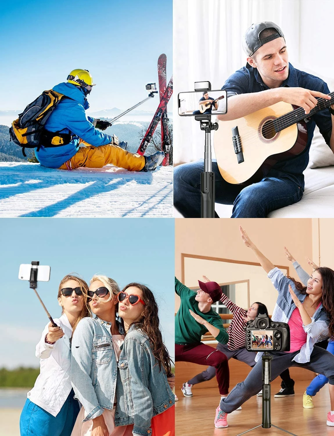 MPOW PA168A Selfie Stick With Fill Light 4 MPOW PA168A Selfie Stick With Fill Light - Image 2